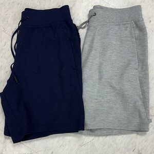 2-Pairs - Men’s VRST Shorts Bundle – Navy & Gray Size Small, Like New Never Worn